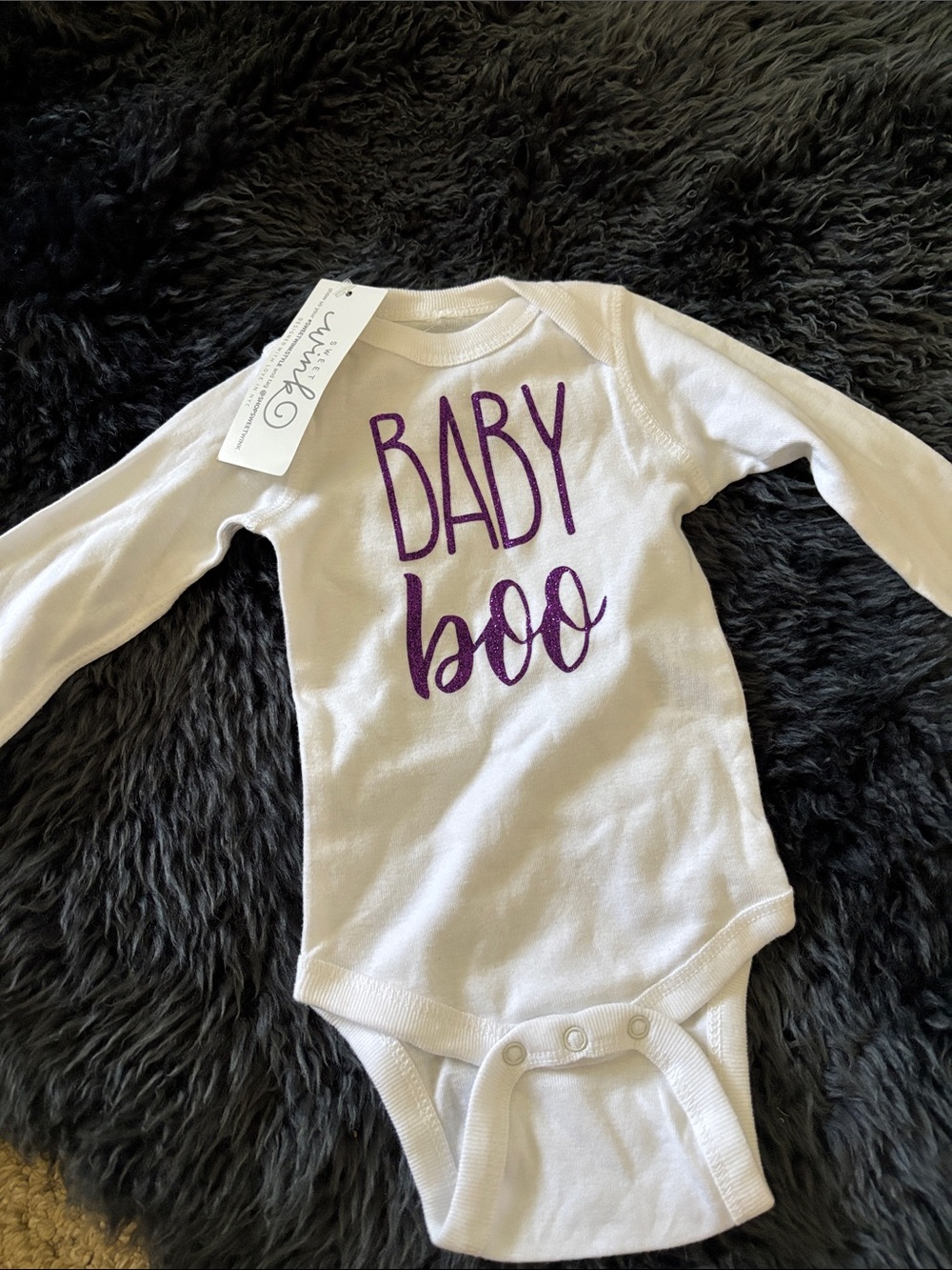 Sweet wink baby boo onesie
